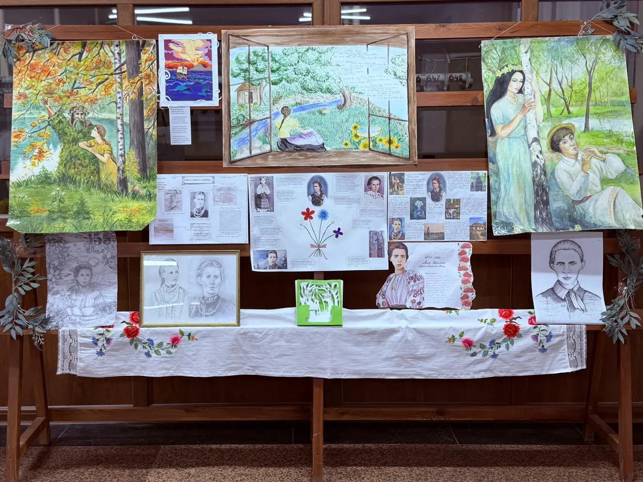 Виставка творчих робіт студентів
