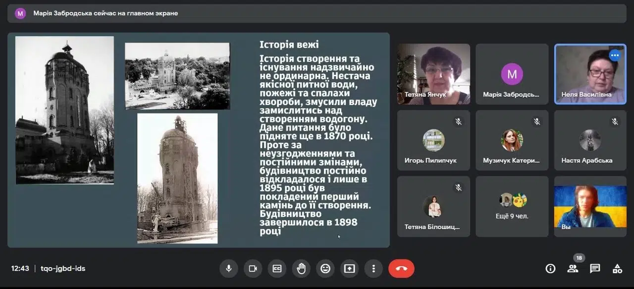 Ознайомча практика в групі 12од