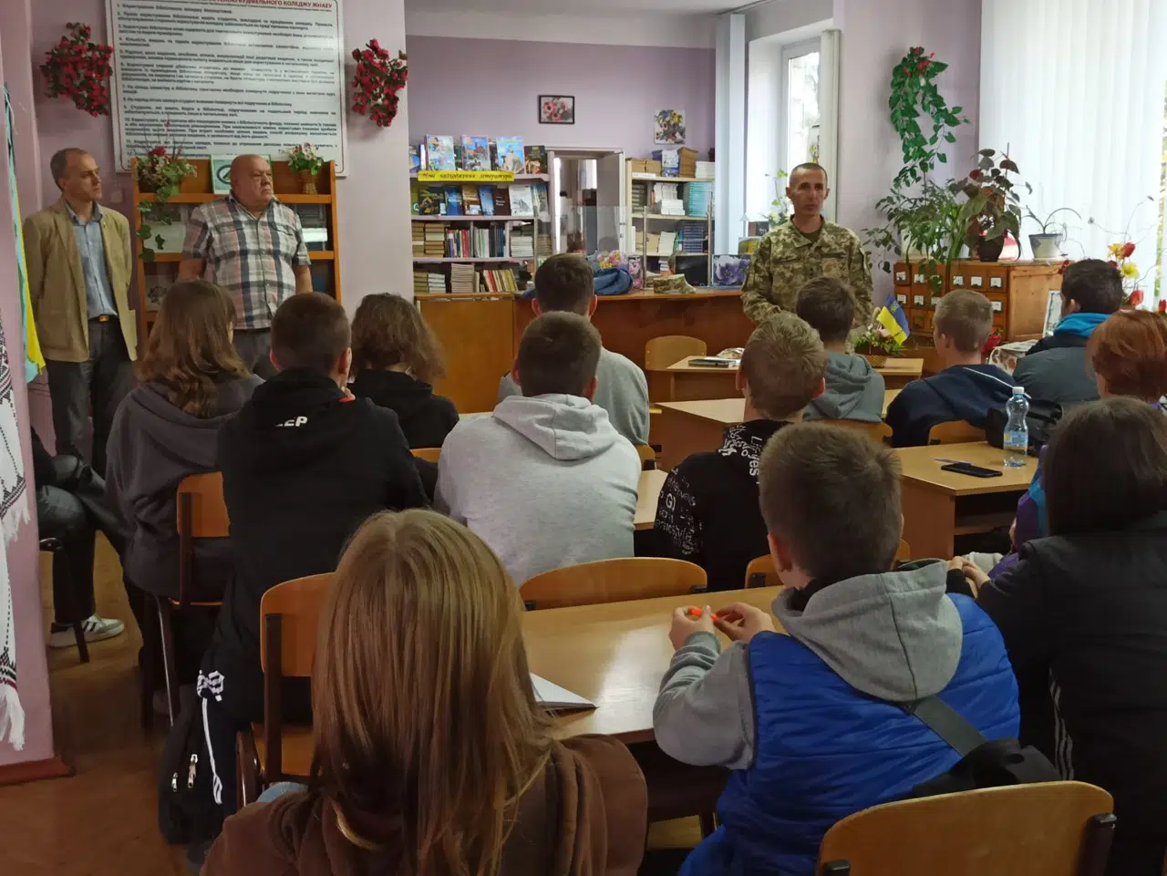Уроки мужності для студентів першого курсу