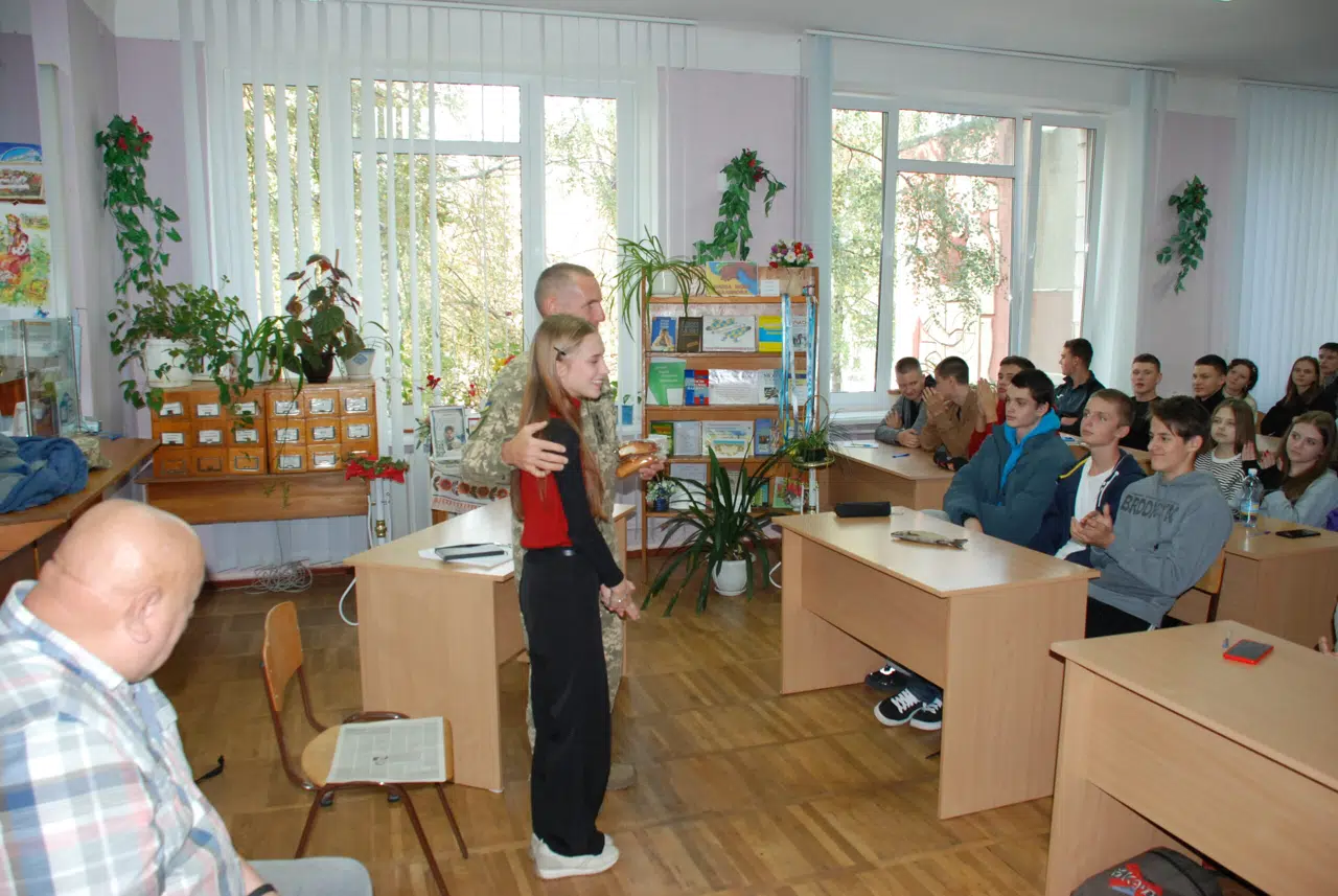 Уроки мужності для студентів першого курсу