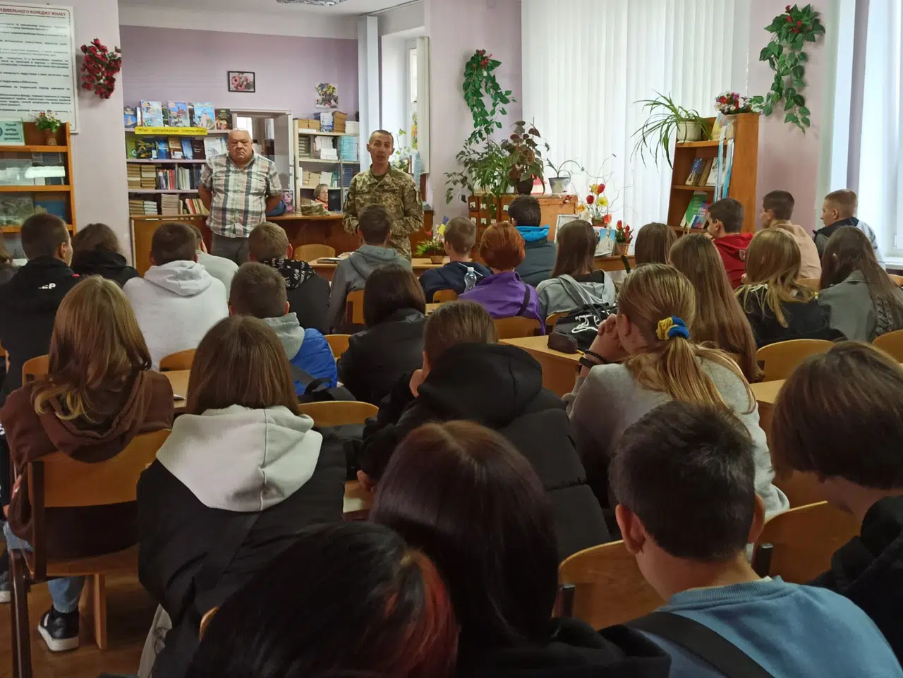 Уроки мужності для студентів першого курсу