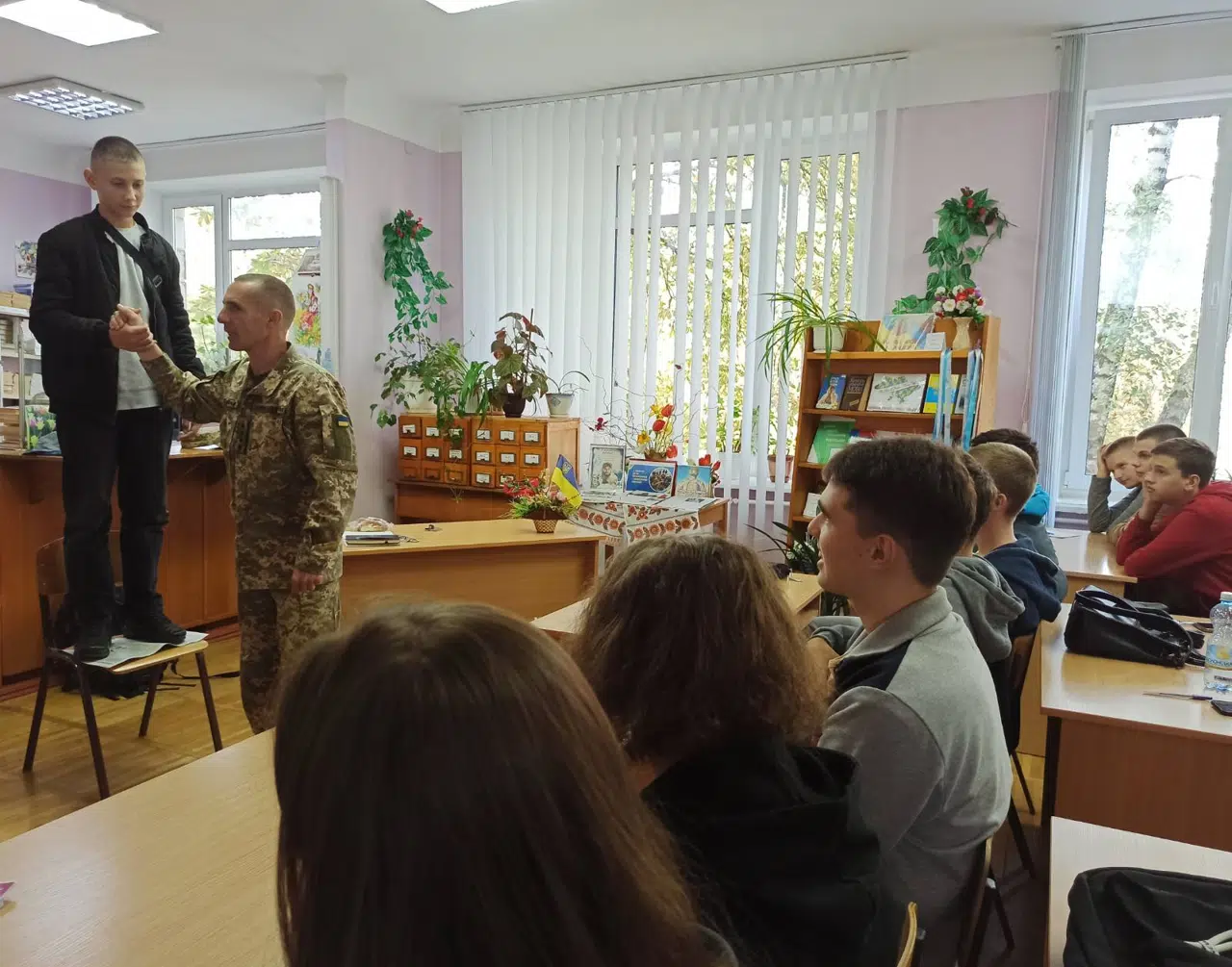 Уроки мужності для студентів першого курсу